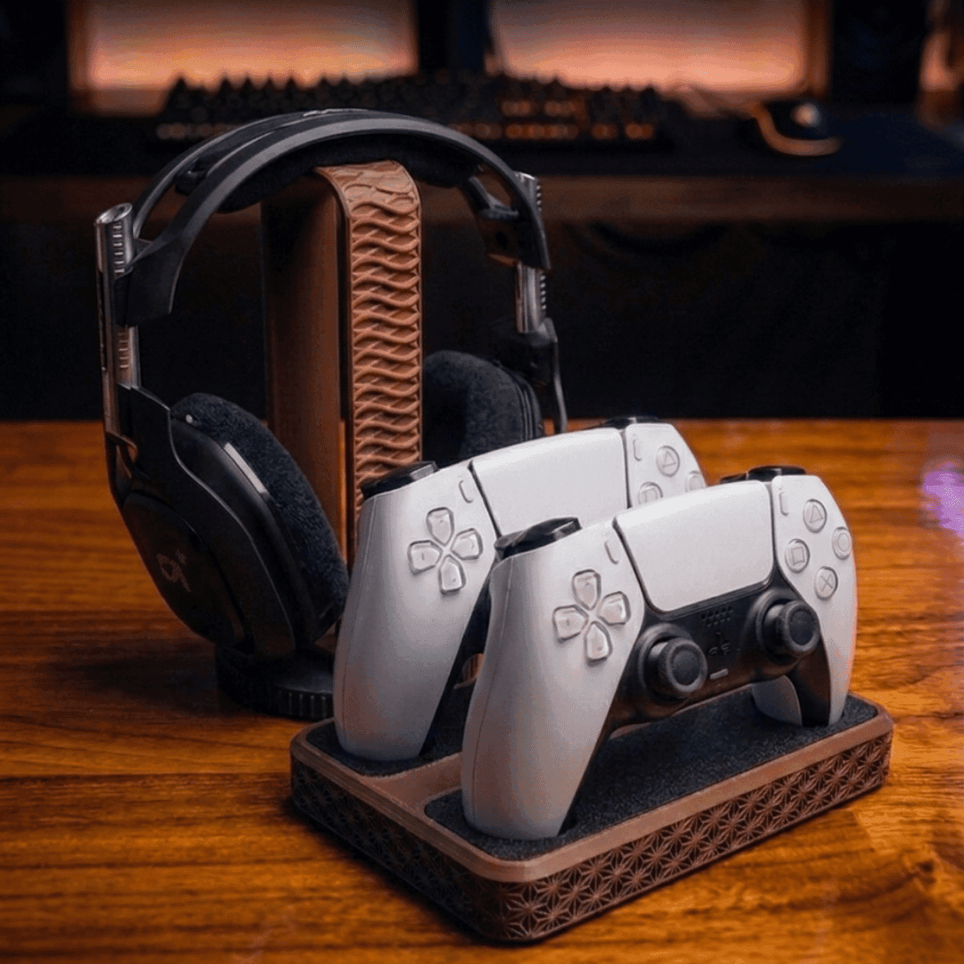 Kit Suporte de Headset Universal e Controle de Videogame — foto 4